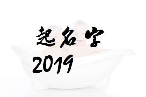 2019猪宝宝三月生周易取名字